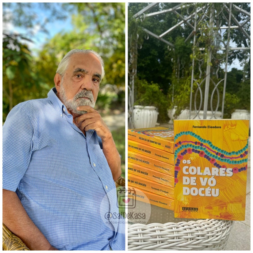 Famoso professor de cursinho, Fernando Eleodoro, lança seu primeiro livro aos 81 anos comsessão de autógrafos na Livraria&nbsp;Midialouca