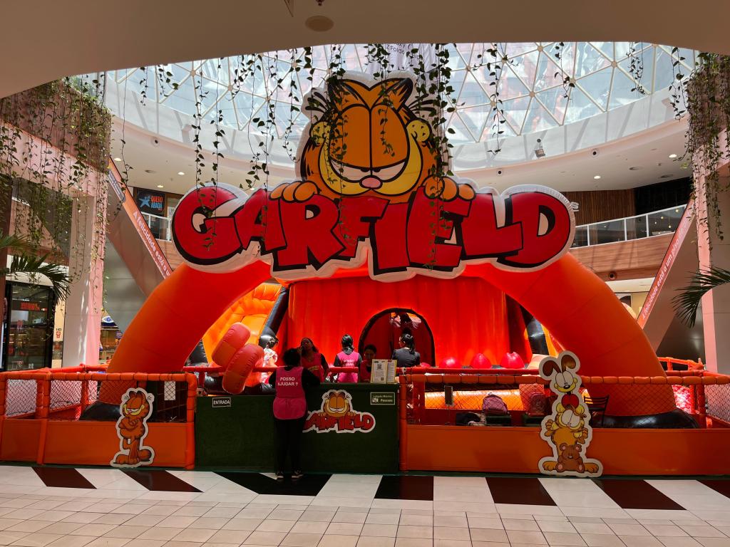 Garfield desembarca no Shopping&nbsp;Paralela